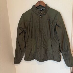 The North Face Olive Quilted Lightweight Jacket